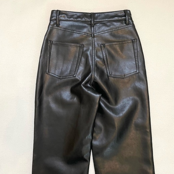 Aritzia Wilfred Melina vegan leather pants 00 - Picture 7 of 14